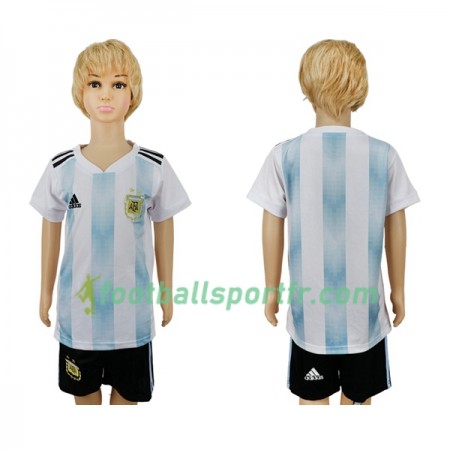Tenue Argentine Enfant Domicile Coupe du monde 2018 Maillot de Foot Tenue Argentine Enfant Domicile Coupe du monde 2018 Maillot de Foot